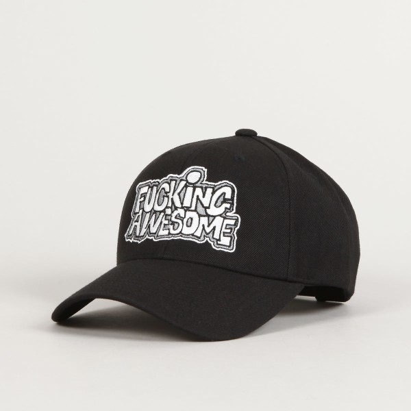 Fucking Awesome PBS Logo Snapback Black - APB Skateshop LLC.